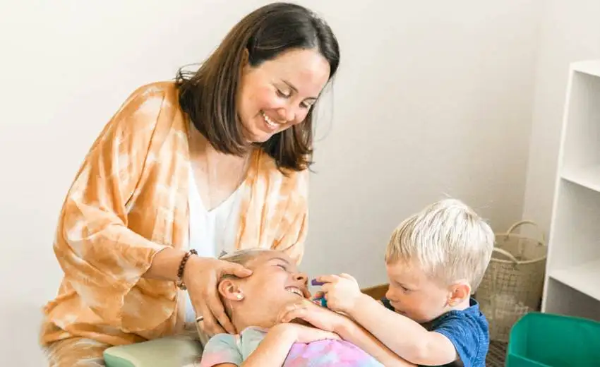 Chiropractor Appleton WI Kate Williams Pediatric Adjustment Chiropractor Appleton WI Kate Williams Pediatric Adjustment